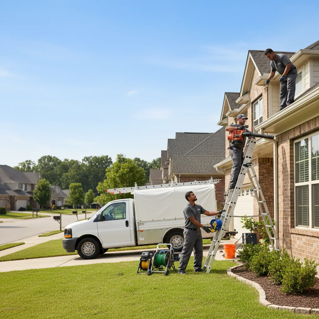 Home Gutter Service in Oconee, IL near me